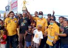 Irmanto Rannu berikan Apresiasi, Kepada Tim Kadal Atas Juara Lomba Hias Pondok Natal