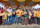 Acara Puncak Hut Partai Hanura Ke 14, Di Tutup Dengan Ibadah Syukur Dan Penyerahan Hadiah Lomba
