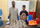 Resnarkoba Polresta Jayapura kota, Amankan Empat Pelaku Beserta Puluhan Paket Ganja
