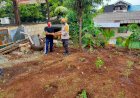Polsek Japut Kembali Serahkan Bibit Tanaman Pada Kebun Ketahanan Pangan Binaan
