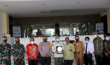 Raih Harmoni Award Pemkot Dan FKUB Berkomitmen Jaga Kerukunan Umat Beragama Di Kota Jayapura