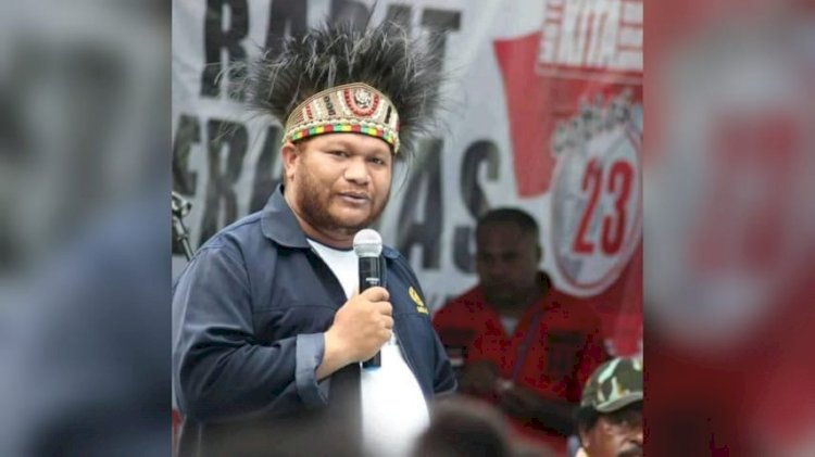 Ketua DAP Wilayah III Doberay Papua Barat Mananwir Paul Finsen Mayor