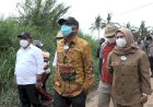 Walikota Jayapura, Kunjungi Lokasi Banjir Akibat Tanggul Jebol Di Koya Timur 