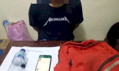Membawa Narkoba, Dua Pemuda Diamankan Polres Mimika