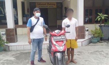 Sempat Viral di Dunia Maya, Satu Pelaku Curanmor Diringkus Opsnal Japsel