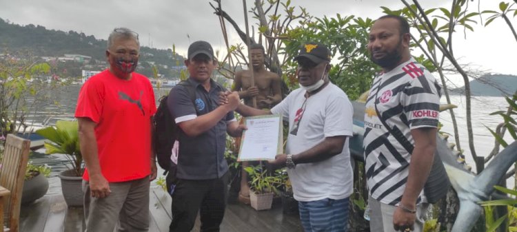 Penyerahan SK Manager Olahraga Bermotor PON Papua XX 2021