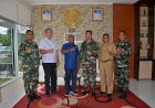 Bahas Pembangunan Venue Cabor Layar, Danlantamal X Terima Kunjungan Ketua Harian PB. PON XX Papua