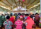 Satgas TMMD ke 110 Boven Digoel Laksanakan Ibadah Bersama Masyarakat Kawagit