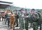 Danlantamal X Lepas Satgas Pamtas RI-PNG Kembali Ke Daerah Asal