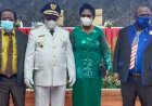 Ketua DPRD Nduga Mengucapkan Selamat Atas Terlantik Nya Bupati, Wentius Nimiangge