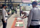 KAPOLRES BOVEN DIGOEL PIMPIN UPACARA SERAH TERIMA KAPOLSEK ASIKI DAN BOMAKIA