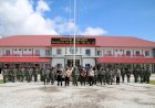 Kapolres Merauke Hadiri Pencanganan Zona Integritas menuju di Lantamal XI Merauke