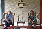 DANLANTAMAL X TERIMA KUNJUNGAN MARSMA TNI HEDEZZUL