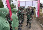 Kunjungan Kerja Pangdam/XVII Cendrawasih Ke Kawagit Disambut Tarian Adat Suku Boven Digoel
