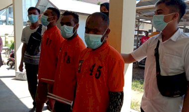 Tiga Orang Pelaku Narkotika Bekuk Satnarkoba Polres Merauke