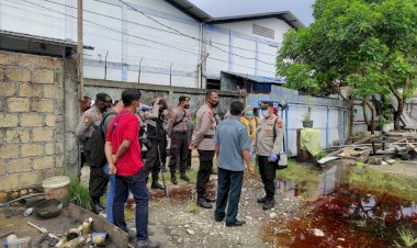 Jalannya Eksekusi Tanah di Entrop Di Amankan Puluhan Personil Polisi