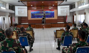 TIM MABESAL SOSIALISASI BATAS WILAYAH KERJA LANTAMAL X 