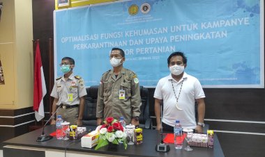 Karantina Pertanian Merauke Adakan Pelatihan Jurnalistik