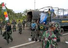 Usai Penutupan, Dandim 1711 Boven Digoel Berangkatkan Personil Satgas TMMD ke Satuan Asal 