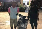 Polresta Kota. Bekuk Pria Spesial Curanmor 