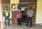 Babinsa dan Bakamtibmas Ikut Mengawasi Pelaksanaan Ujian Sekolah di Distrik Kouh Boven Digoel