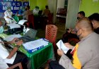 Anggota Polres Boven Digoel Lakukan Vaksinasi Tahap Kedua