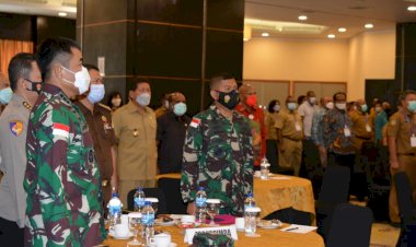 WADAN LANTAMAL X HADIRI MUSRENBANG PROVINSI PAPUA YAHUN 2021