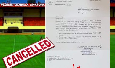 Alasan persiapan PON, Persipura Tidak Diizinkan Gunakan Stadion Mandala