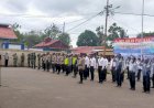 Polres Boven Digoel laksanakan Apel Gelar Pasukan Operasi Ketupat Pengamanan Hari Raya Idul Fitri 1442 H.