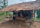 Melalui Komsos, Babinsa Boven Digoel Ajak Warga Binaan Jaga Kamtibmas dan Terapkan Prokes