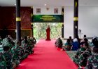 Kodim Boven Digoel Gelar Pembinaan Mental Bagi Personil Kodim Beserta Keluar