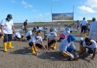 Lakukan Penanaman Mangrove, Lantamal XI Merauke juga Sosialisasikan PON XX Papua 2021