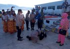 Tiba di Waropen, Kapolres Melaksanakan Sujud Syukur dan Sambut Proseso Adat Injak Piring