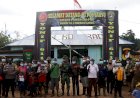 Bagikan Bendera Merah Putih Saat Patroli Perbatasan, Karantina Pertanian Merauke Sosialisasikan Penyakit ASF
