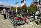 Gelar Rahasia Rutin, Mapolsek Muara Tami Amankan 34 Unit SPM 