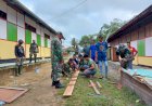 Wadanramil 1711-03/TMR Kapten Inf. Zabir Pimpin Perehapan Seminar Asrama Putri di Boven Digoel
