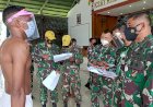 Pimpin Sidang Parade, Danrem 174 Merauke Seleksi Calon Taruna Geratis