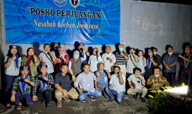 GMKI dan FNKJ DIrikan Posko Perjuangan Bagi Nasabah Korban Jiwasraya