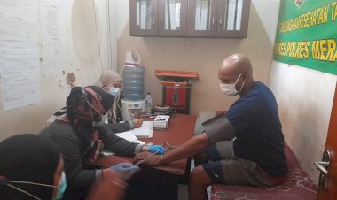Klinik Pratama Polres Merauke Laksanakan Pemeriksaan Kesehatan Tahanan
