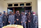 Galakan Sinergitas TNI Polri, Lantamal XI Merauke Beri Ucapan HUT Bhayangkara ke 75 kepada Polres Merauke