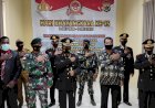 Kapolres dan Personel Polres Mamberamo Raya Mengikuti Upacara Virtual Hari Bhayangkara ke 75