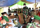 Dandim 1707/Merauke Pimpin Baksos Di Kampung Perbatasan RI-PNG