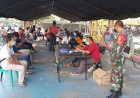 Kodim 1701/Jayapura: Sukseskan Serbuan Vaksinasi Serentak Guna Memutus Penyebaran Covid 19