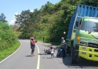 Terlindas Truk Kontainer, Nyawa Seorang Ibu Tidak Tertolong
