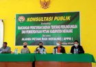 Ketua DPRD Merauke Hadiri dan Membuka Kegiatan Konsultasi Publik Petani Merauke 