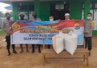 KPL Polres Merauke Bagikan Sembako Pada masyarakat Terdampak Covid-19