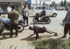 10 Kali Push Up, Jadi Hukuman Bagi Yang Tidak Menggunakan Masker di Merauke