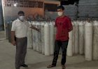 Sat Reskrim Cek Ketersedian Oksigen, Meningkatnya Kasus Covid di Kota Jayapura 
