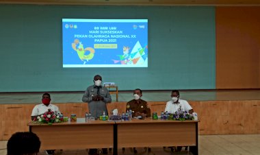 Bupati Kabupaten Merauke Ajak Warga Dukung PON XX Papua 2021