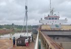 1.733 Ton Inti Kelapa Sawit Asal Boven Digoel Dikirim Ke Bontang